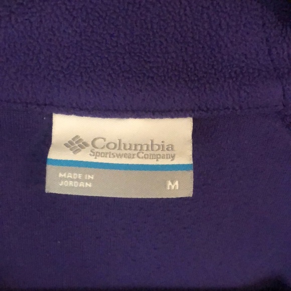 Columbia lightweight quarter zip fleece pullover jacket - Picture 2 of 6